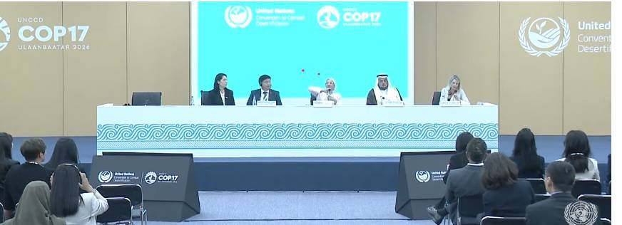 UNCCD COP17 kicks off in Mongolia, drawing nations together to tackle urgent issues of land, drought, and food security.