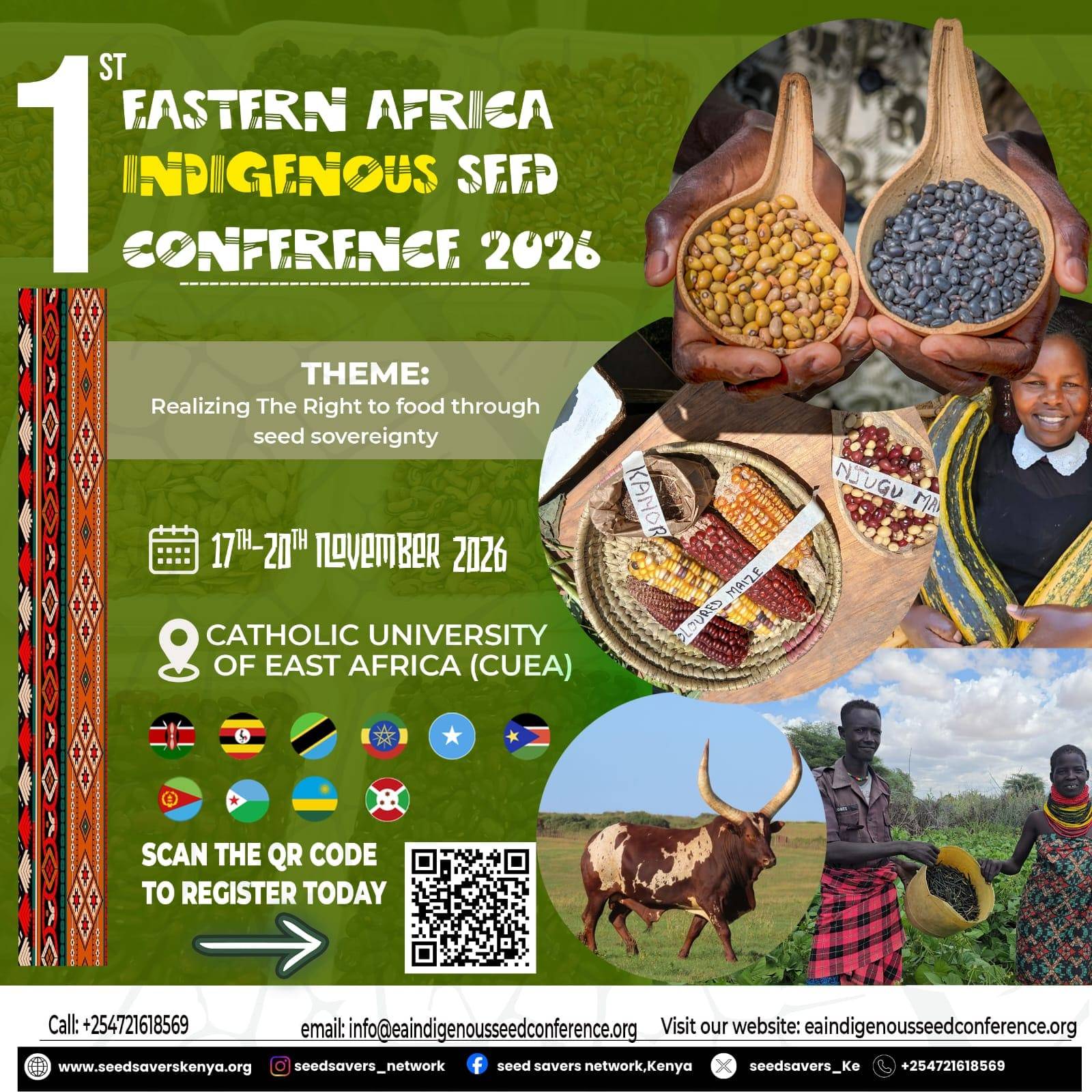 Smallholder farmers and civil society organizations have launched a dynamic media campaign for the inaugural Eastern Africa Indigenous Seed Conference, inviting more smallholder farmers to join the agroecology movement.