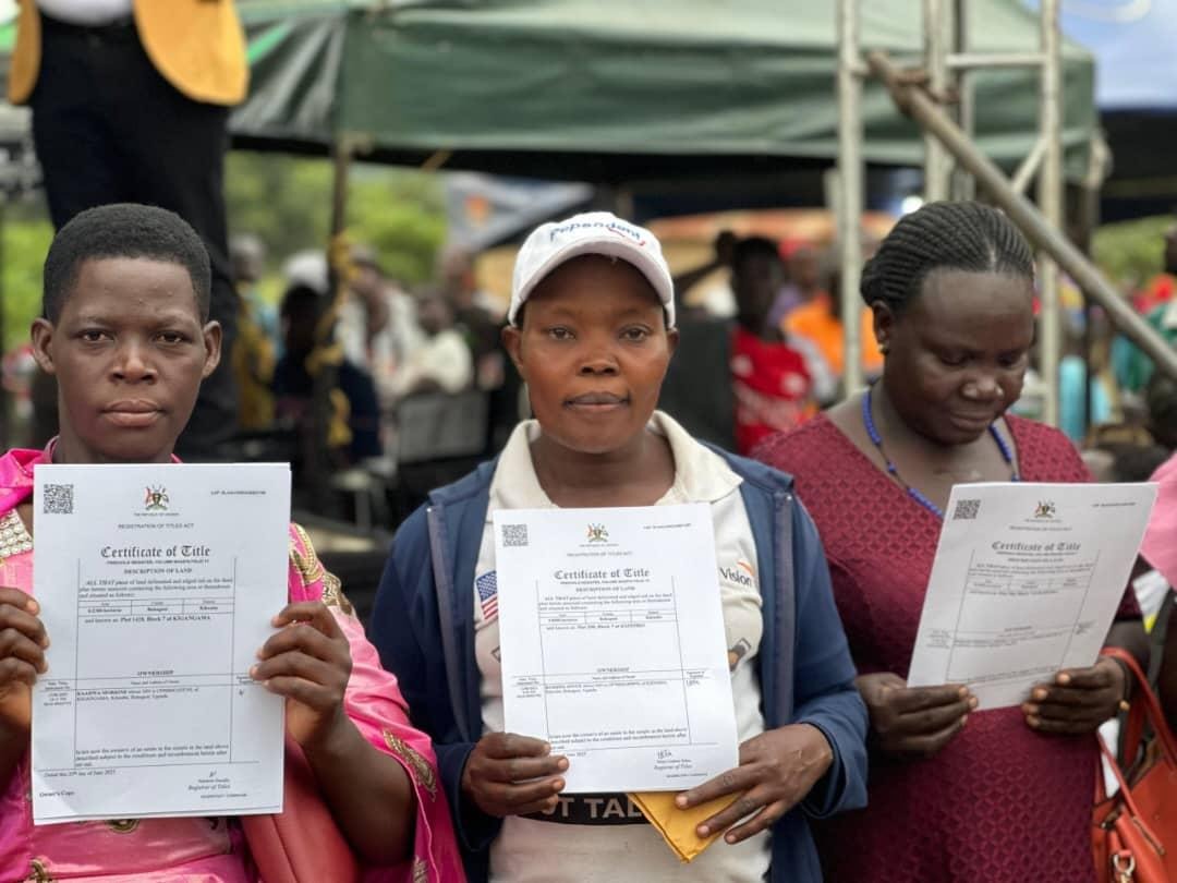 High land title costs, bureaucracy, and distance leave women struggling to secure land rights in Africa.